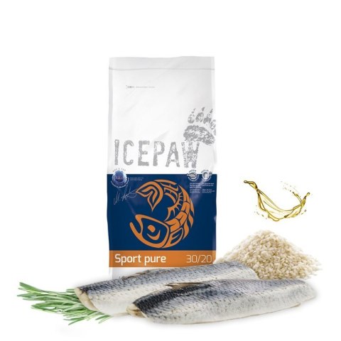 ICEPAW Sport Pure śledź karma dla aktywnych psów 2 kg