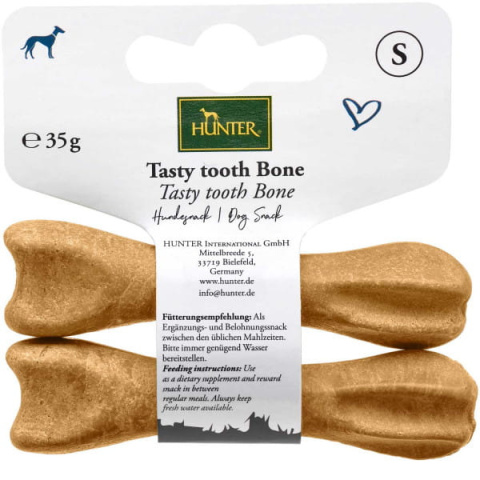 HUNTER Kość przysmak dla psa Tasty Tooth S Small HUNTER Kość przysmak dla psa Tasty Tooth S Small