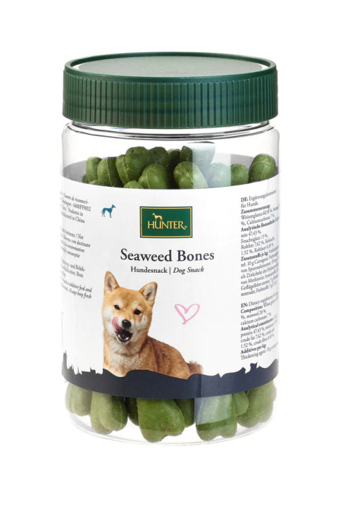 HUNTER Przysmak dla psa z wodorostami SEAWEED BONES 200g HUNTER Przysmak dla psa z wodorostami SEAWEED BONES 200g