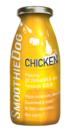 SmoothieDog KURCZAK 250 ml płynna przekąska dla psa