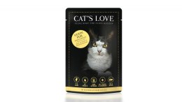 CAT'S LOVE Huhn Pur kurczak w naturalnej galaretce 85g