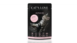 CAT'S LOVE Junior chicken - kurczak w naturalnej galaretce 85g