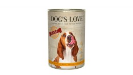 DOG'S LOVE BARF Pure Pute - indyk czysty 400g