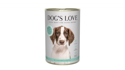 DOG'S LOVE Ente - kaczka z topinamburem i marchewką 400g DOG'S LOVE Ente - kaczka z topinamburem i marchewką 400g