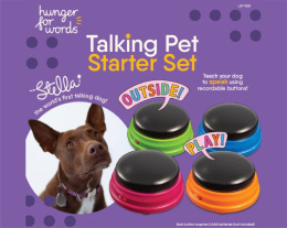 HUNGER FOR WORDS TALKING PET Pies przemówi - zestaw startowy