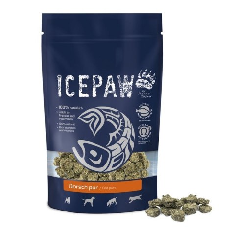 ICEPAW Dorsch pur - suszony dorsz przysmaki dla psów 150g ICEPAW Dorsch pur - suszony dorsz przysmaki dla psów 150g