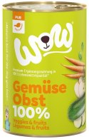 WOW Gemüse Obst - warzywa i owoce karma warzywna dla psa 400g