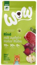 WOW MINI Rind - wołowina z jabłkiem i buraczkami dla dorosłych psów małych ras 1kg