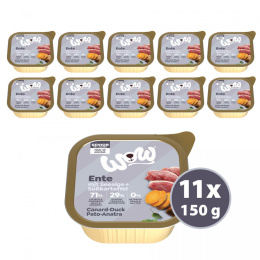 WOW Senior Ente - kaczka z algami i batatami 11 x 150g