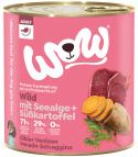 WOW Wild – dziczyzna z algami i batatami 800g