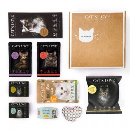 CAT'S LOVE BOX zestaw dla dorosłych kotów