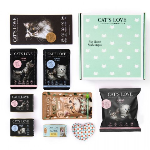 CAT'S LOVE BOX zestaw dla kociąt CAT'S LOVE BOX zestaw dla kociąt