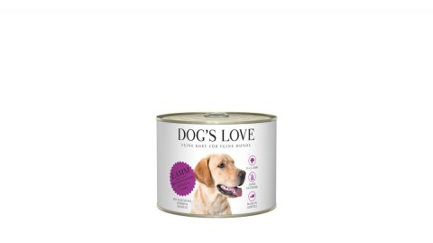 DOG'S LOVE Lamm - jagnięcina z dynią, morelą i ziemniakami 200g