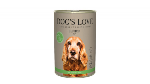 DOG'S LOVE Senior Wild - dziczyzna karma dla starszych psów 400g DOG'S LOVE Senior Wild - dziczyzna karma dla starszych psów 400g