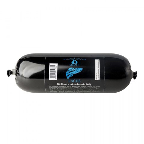 MIRALS Lachs kiełbasa z mięsa łososia 400g MIRALS Lachs kiełbasa z mięsa łososia 400g