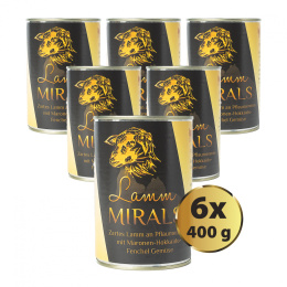 MIRALS Lamm - Delikatna jagnięcina na powidłach śliwkowych z kasztanami, dynią hokkaido i koprem włoskim 6 x 400g