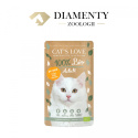 CAT'S LOVE Bio kurczak w naturalnej galaretce 100g x 6 szt.