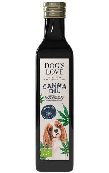 DOG'S LOVE BIO Canna Canis - ekologiczny olej konopny dla psa 250 ml