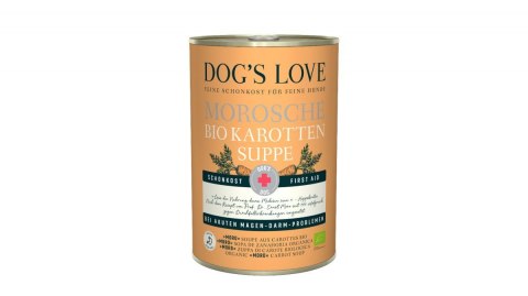 DOG'S LOVE BIO Morosche - ekologiczna zupa Moro z marchwi 400g DOG'S LOVE BIO Morosche - ekologiczna zupa Moro z marchwi 400g