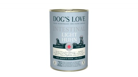 DOG'S LOVE Intestinal Light - karma dla psa z problemami jelitowymi i żołądkowymi 400g DOG'S LOVE Intestinal Light - karma dla psa z problemami jelitowymi i żołądkowymi 400g