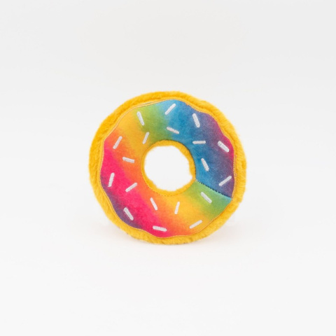 ZIPPY PAWS PLUSZOWY DONUTZ 18cm TĘCZOWY Pączek dla psa ZIPPY PAWS PLUSZOWY DONUTZ 18cm TĘCZOWY Pączek dla psa