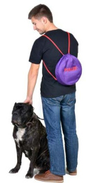 Zestaw PULLER Maxi Dog Fitness Ring zabawka dla psa 28cm + Pokrowiec