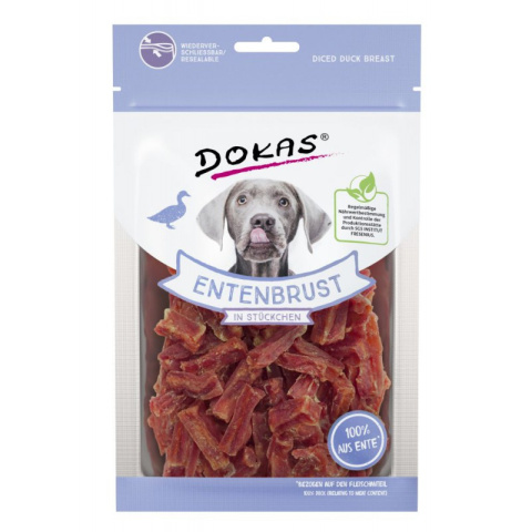 DOKAS FILET MINI Z PIERSI KACZKI 70G DOKAS FILET MINI Z PIERSI KACZKI 70G