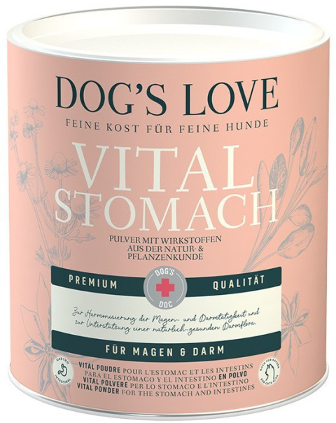 DOG'S LOVE DOC Vital Stomach – preparat na żołądek i jelita dla psa 350g DOG'S LOVE DOC Vital Stomach – preparat na żołądek i jelita dla psa 350g