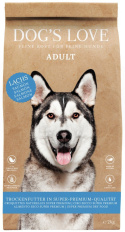 DOG'S LOVE Lachs - łosoś z batatami i spiruliną 2 kg