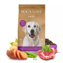 DOG'S LOVE Lamm - jagnięcina z batatami i jabłkami 2 kg