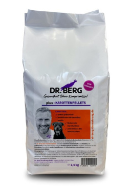 DR.BERG plus Karotten - suszona marchew dla psa 2,5 kg