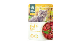 PURE NATURE CAT Junior Rind Kalb - wołowina z cielęciną 80g