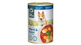 PURE NATURE DOG Pferd Huhn - konina i kurczak z marchewką i algami 400g