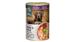 PURE NATURE DOG Pute Rind - indyk i wołowina z marchewką 400g