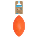 PitchDog Piłka Rugby do aportowania śr. 9 cm, dł. 14 cm Orange
