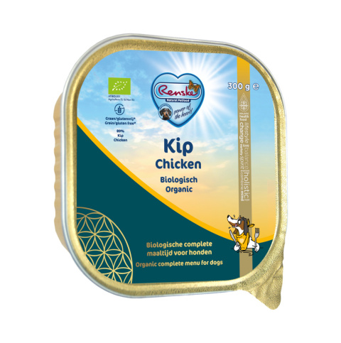 Renske Dog BIO kurczak 300 g Renske Dog BIO kurczak 300 g