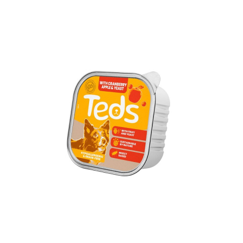 TEDS Insect Apple - karma z owadów, jabłkami i żurawiną 150g TEDS Insect Apple - karma z owadów, jabłkami i żurawiną 150g