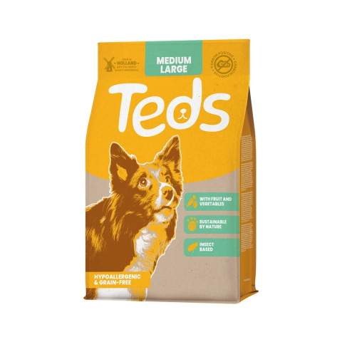TEDS Insect - karma z owadów dla psów średnich i dużych ras 2,5kg TEDS Insect - karma z owadów dla psów średnich i dużych ras 2,5kg