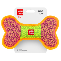 WAUDOG FUN Kość dla psa 12 cm Zabawka interaktywna Różowy