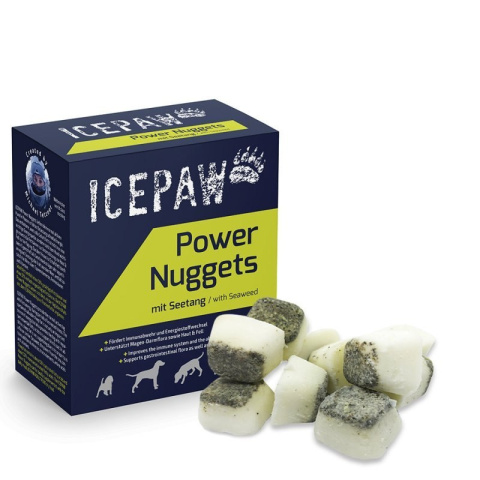 ICEPAW Power Nuggets - przekąska energetyczna z algami dla psów 40 szt. ICEPAW Power Nuggets - przekąska energetyczna z algami dla psów 40 szt.