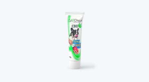LoviDog pasta mięsna Z CBD dla psa 90g LoviDog pasta mięsna Z CBD dla psa 90g