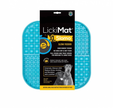 Mata LickiMat SLOMO XL turkusowa Mata LickiMat SLOMO XL turkusowa