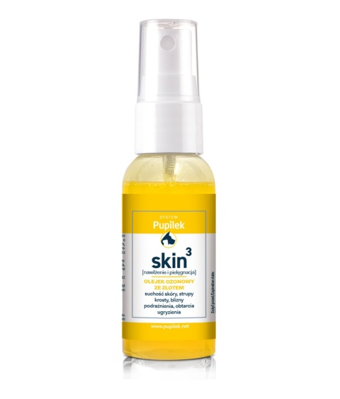 PUPILEK SKIN 3 - olejek regenerujący skórę z ozonem i złotem 30 ml PUPILEK SKIN 3 - olejek regenerujący skórę z ozonem i złotem 30 ml