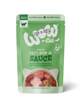 WOW Cat - zestaw mokrej karmy z filetów dla kota 6 szt.