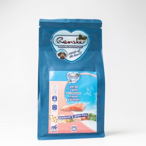 Renske Adult Dog fresh salmon - świeży łosoś bez zbóż 600 g Renske Adult Dog fresh salmon - świeży łosoś bez zbóż 600 g