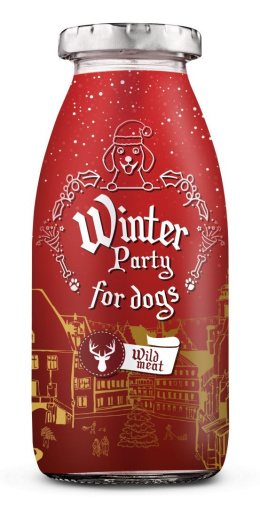 SmoothieDog Winter Wild - smoothie dla psa jeleń z warzywami 250ml