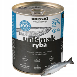 UNISZKI UNIsmak ryba 850 g 97% mięsa