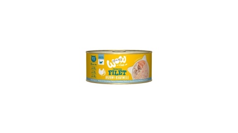 WOW CAT Huhn Garnelen - filety kurczaka z krewetkami 70g