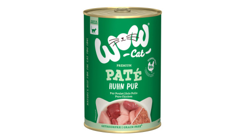 WOW CAT Huhn Pur - kurczak dla dorosłych kotów 400g WOW CAT Huhn Pur - kurczak dla dorosłych kotów 400g