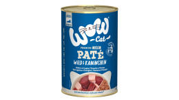 WOW CAT Senior Wild Kaninchen - dziczyzna z królikiem dla kota seniora 400g